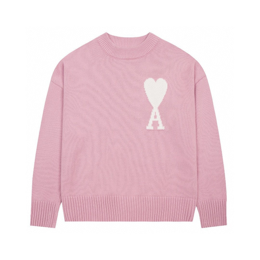 Ami De Coeur crew-neck wool sweater
