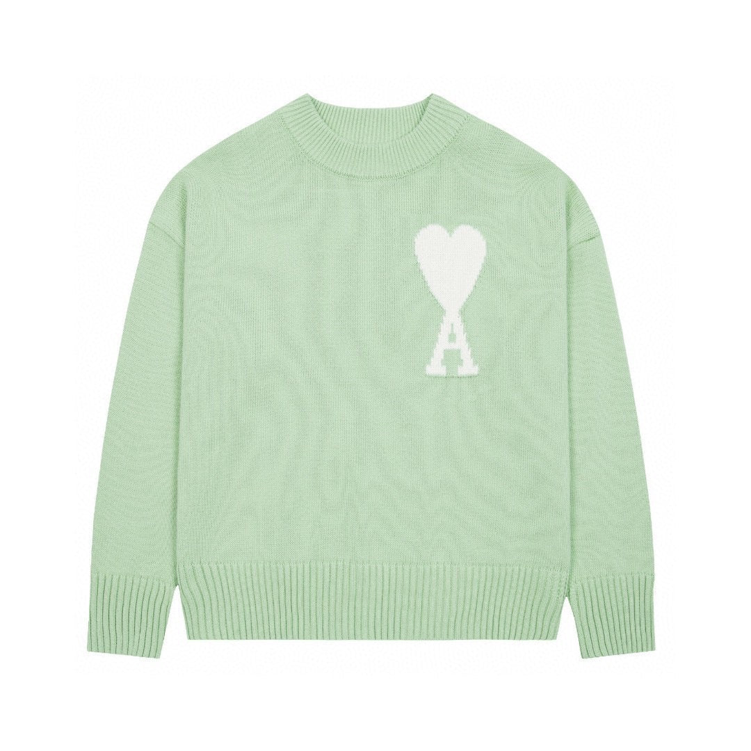 Ami De Coeur crew-neck wool sweater