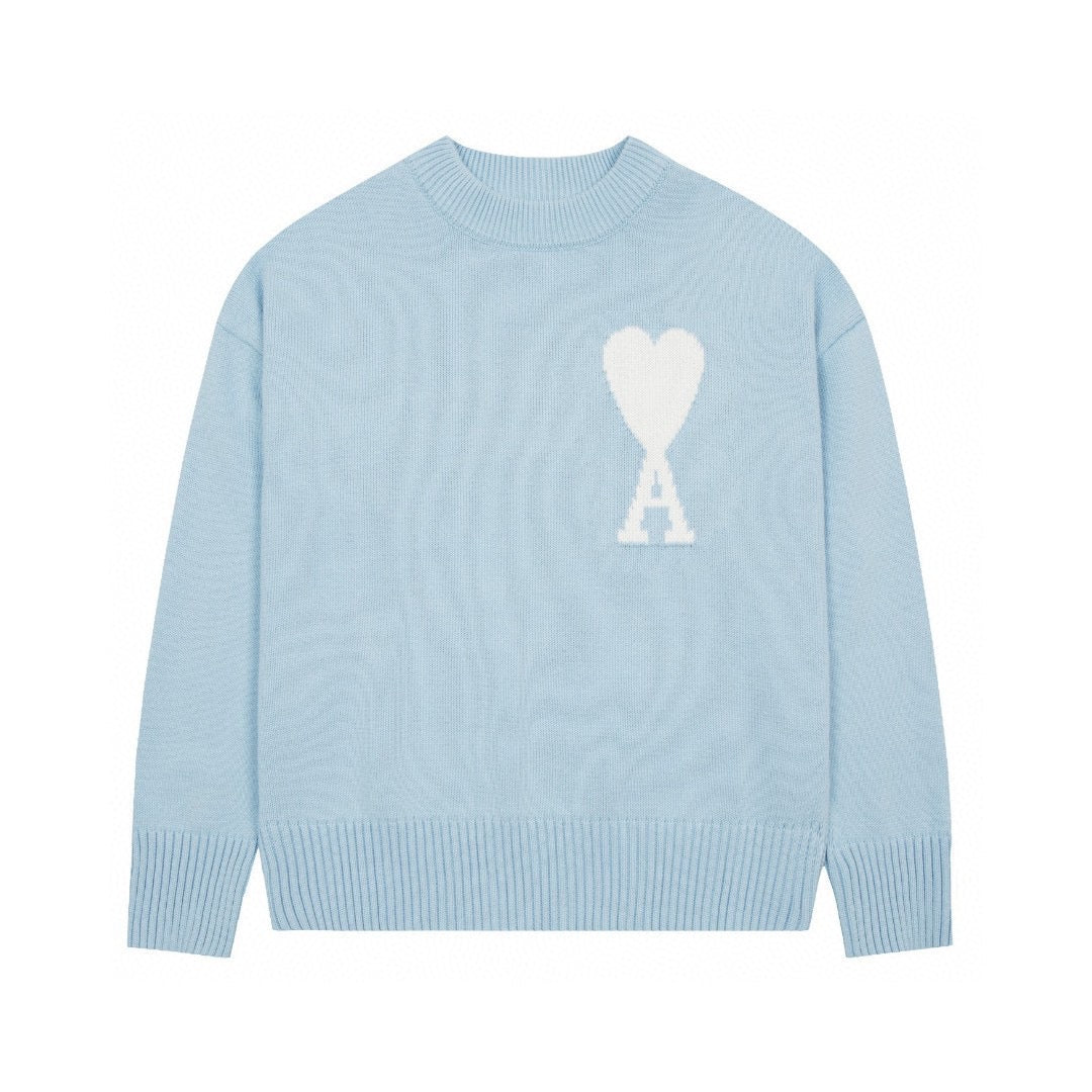 Ami De Coeur crew-neck wool sweater